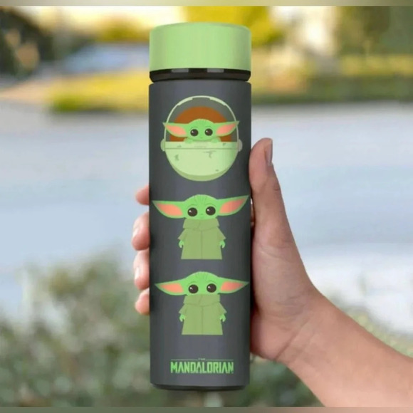 Star Wars Baby Yoda Water Bottle 17oz The Child The Mandalorian NEW - Picture 4 of 4